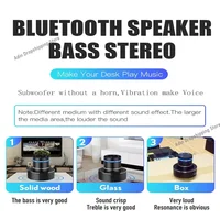 Adin 26w Vibration Bluetooth Speaker Wireless Music Soundbar Subwoofer Neighbor Column Portable Mini Vibro Resonance Speakers - Image 2