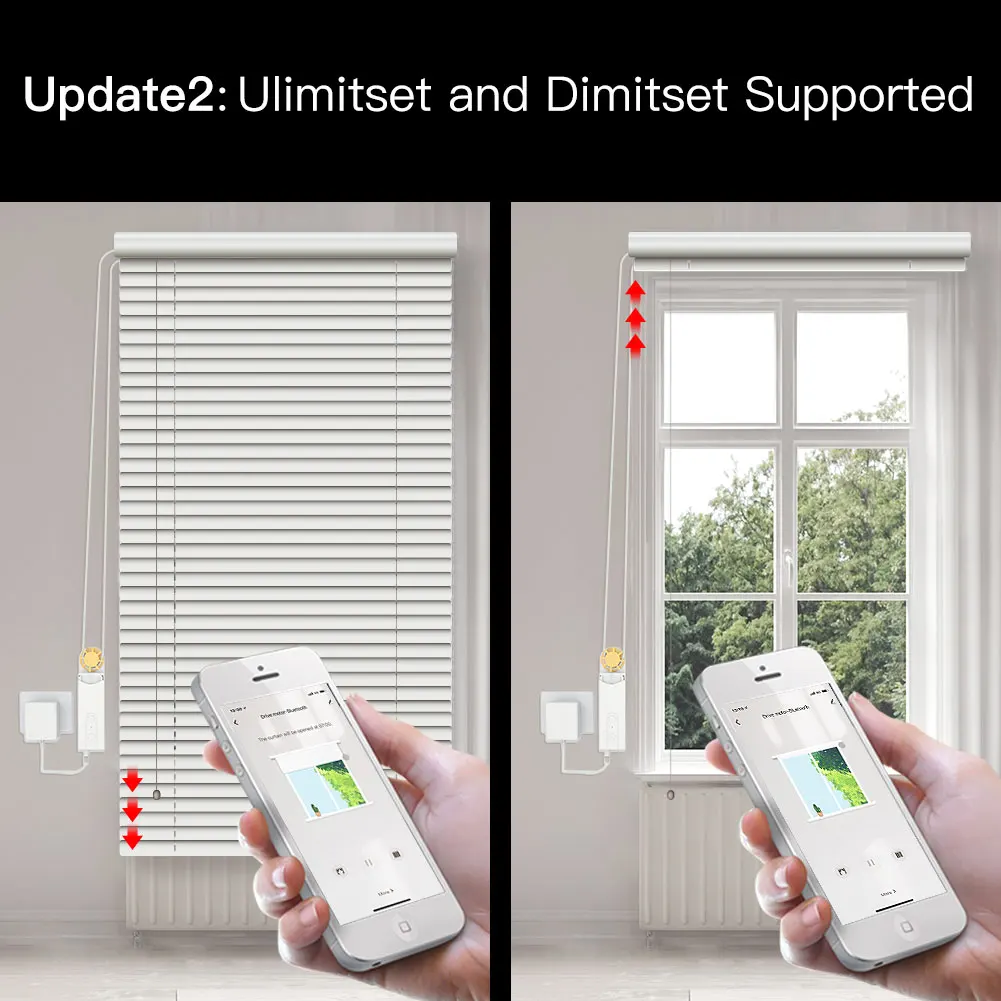 MOES New ZigBee Smart DIY Motorized Roller Blinds/Shades Drive Motor Hub Tuya Smart Life APP Alexa Google Home Voice Control