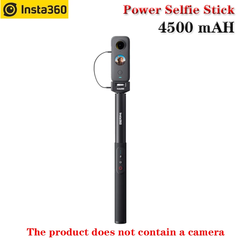 Insta360-Palo de Selfie Power, Control remoto para Insta 360 X3 / ONE X2 /  RS/R, accesorios originales