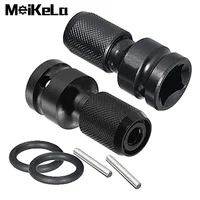 Spanner Drive Converter Quick Release Tools 1/2 Inch Square To 1/4 Inch Hex Ratchet Socket Impact Wrench Socket Set Adapter 2