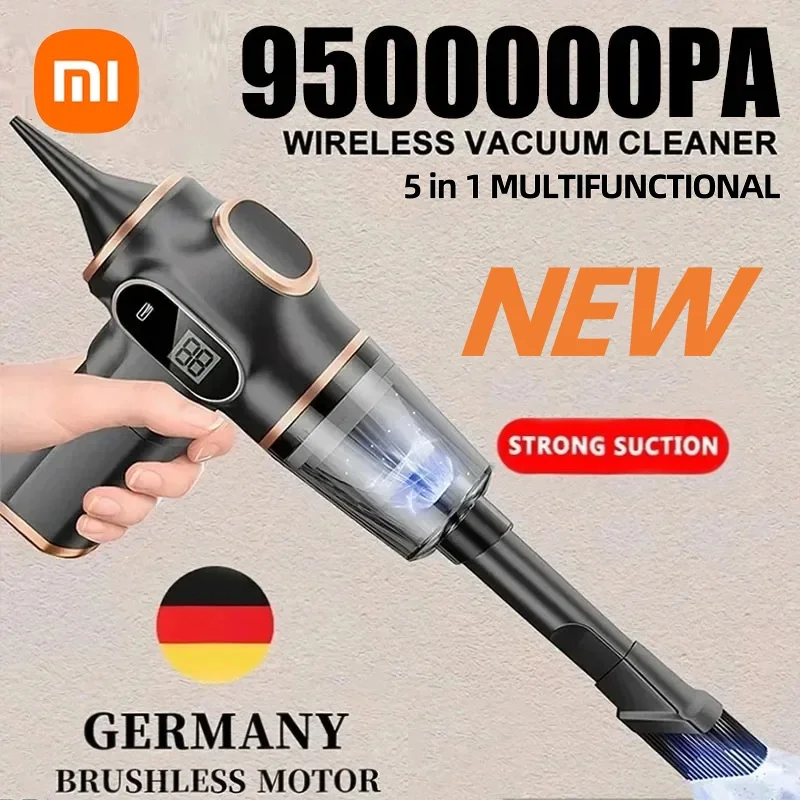 Xiaomi 9500000Pa Wireless Vacuum Cleaner 5 in1 Automobile Portable Vacuum Cleaner Handheld Mini Car Household Cleaning Appliance vacuum cleaner