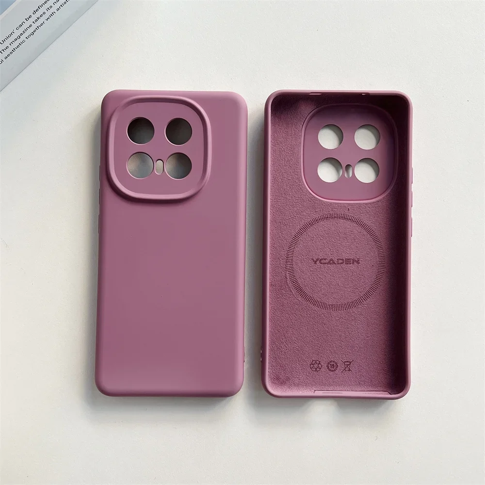 Magnetic Soft Pink Silicone Magsafe Case - Cute & Durable Protection