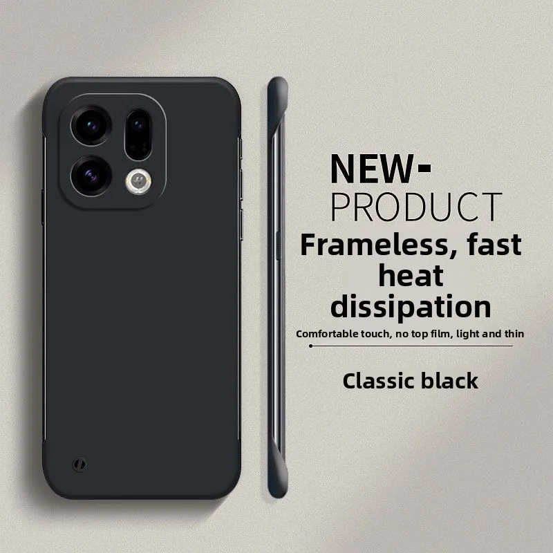 Ultra Thin Hard PC Frameless Phone Case - Rugged Matte Protection Cover