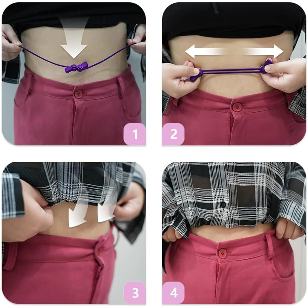 Croptuck Adjustable Band,Crop Tuck Tool for Shirt, Elastic Band for Shirt,The  Band Transform The Way You Your Tops - AliExpress