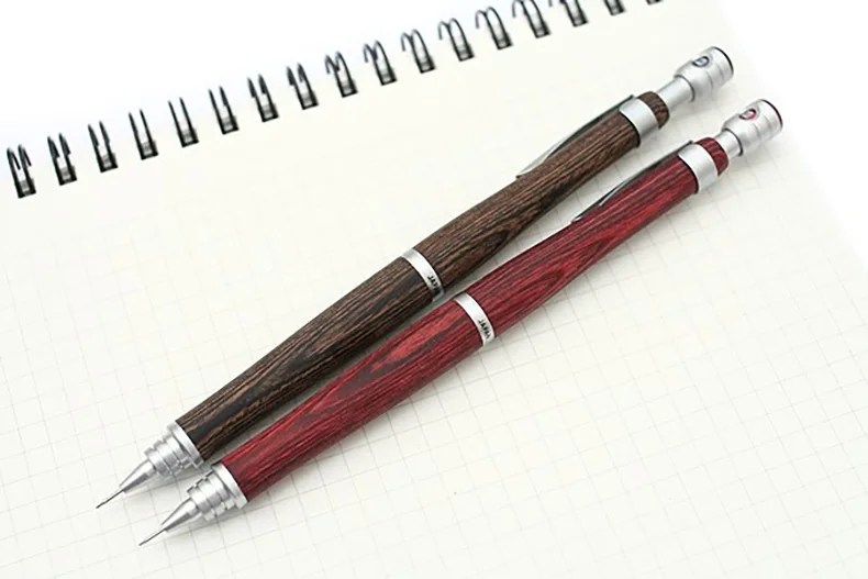 Japan PILOT S20 Druckbleistift, 0,5 mm, niedrige Schwerkraft, Metallspitze, Holzgriff, Schreib-/Zeichen-/Zeichenstifte, klassisches, elegantes Geschenk – Detail 8