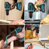 PATUOPRO 10mm Cordless Brushless Electric Drill 2-Speed Metal Chuck Drill Screwdriver Home DIY Power Tool For Makita 18V Battery 6