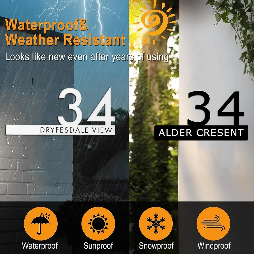 placa de endereço com folha impressa, placa