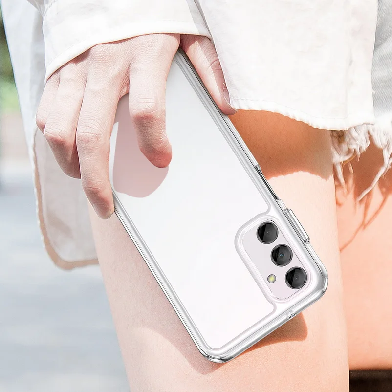Clear Soft Slim TPU Phone Cover - Transparent Protective Case