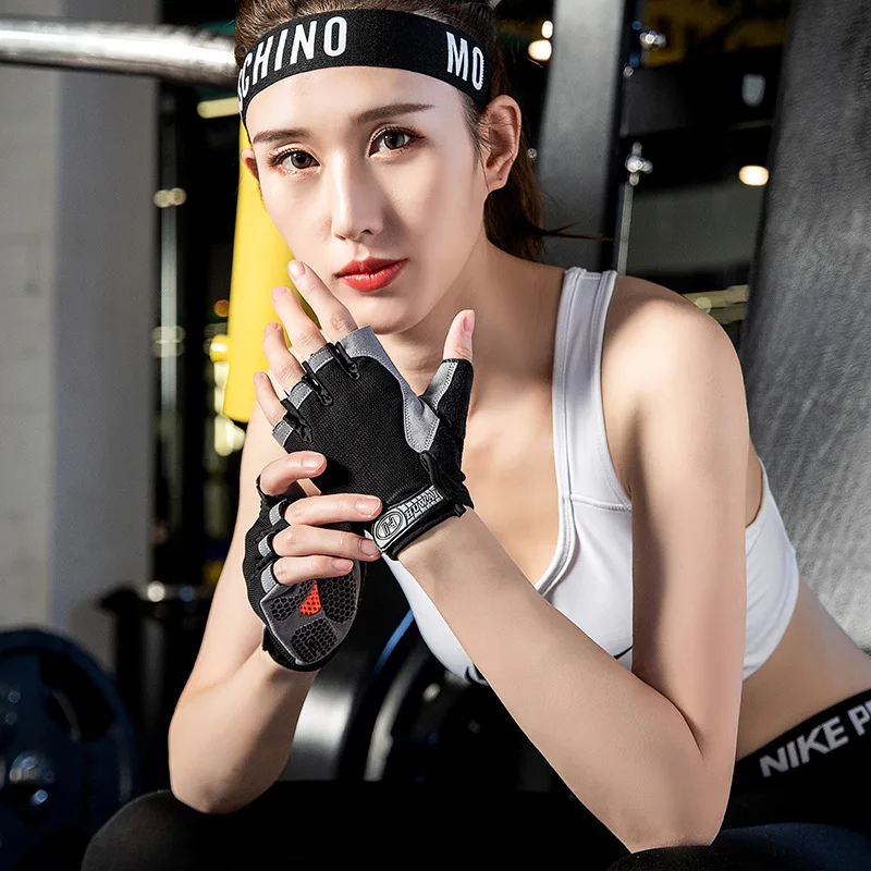 Enhanced Performance Anti-Slip Fingerless Workout Gloves
