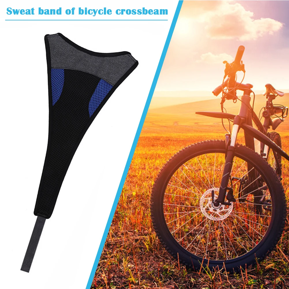 Bike Frame Sweat Guard Prevent Bicycle From Corrosion Sweat Absorb Guard Strap Net Cover Bicycle Trainer Sweat Net Frame Guard