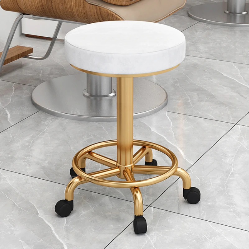 

Chairs Luxury Garden Chair Backrest Bar Cafeteria Manicure Kitchen Counter Stool Home Barbershop Modern Design High Stools Cafe
