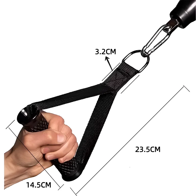 Fitness Workout Handles 2Pcs Gym Resistance Bands Accessories