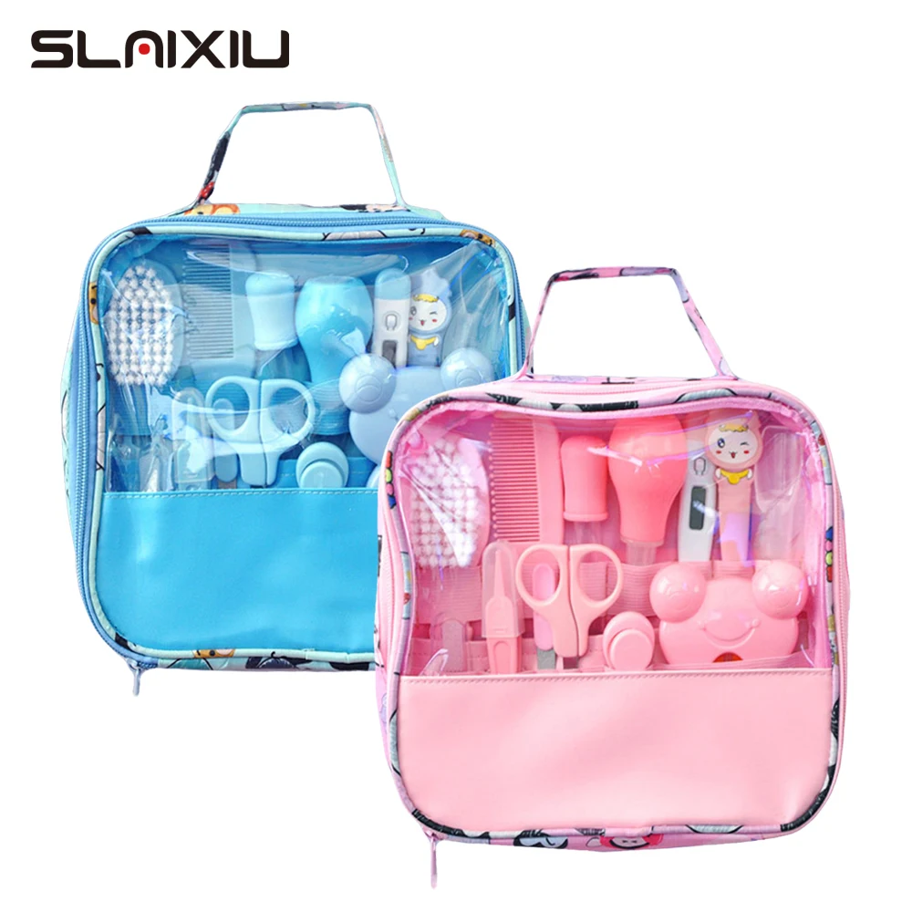 Baby Care Kit Newborn Kid Care Baby Hygiene Kit Grooming Set Clipper Scissor Kid Toiletries for Newborns