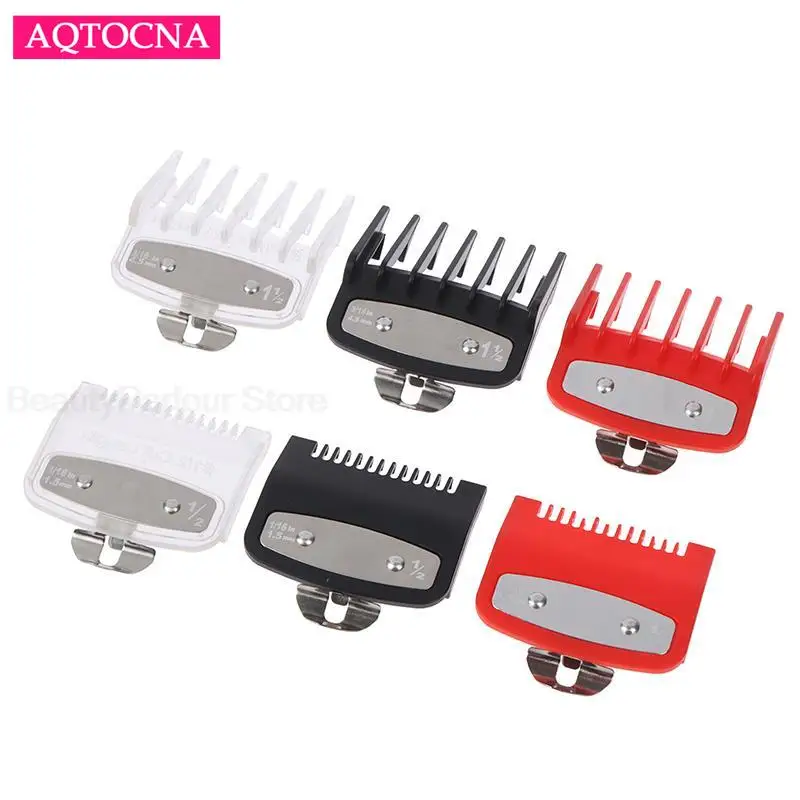 1.5mm 4.5mm 2 In 1 Guide Comb For Hair Clipper Guide Cutting Limit Combs Oil Head Carving