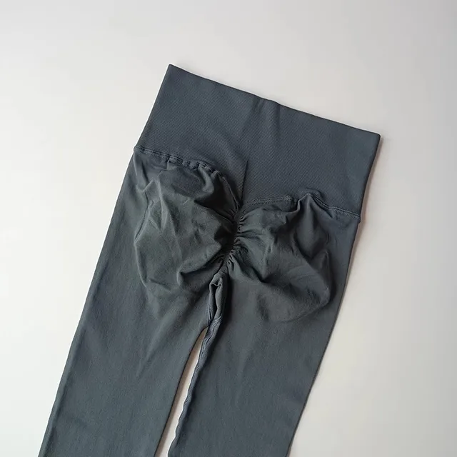Leggings de yoga taille haute pour femmes, sans couture, effet push-up, pour le sport, le fitness, la course à pied, rehaussement des hanches, très élastiques, pour la gym