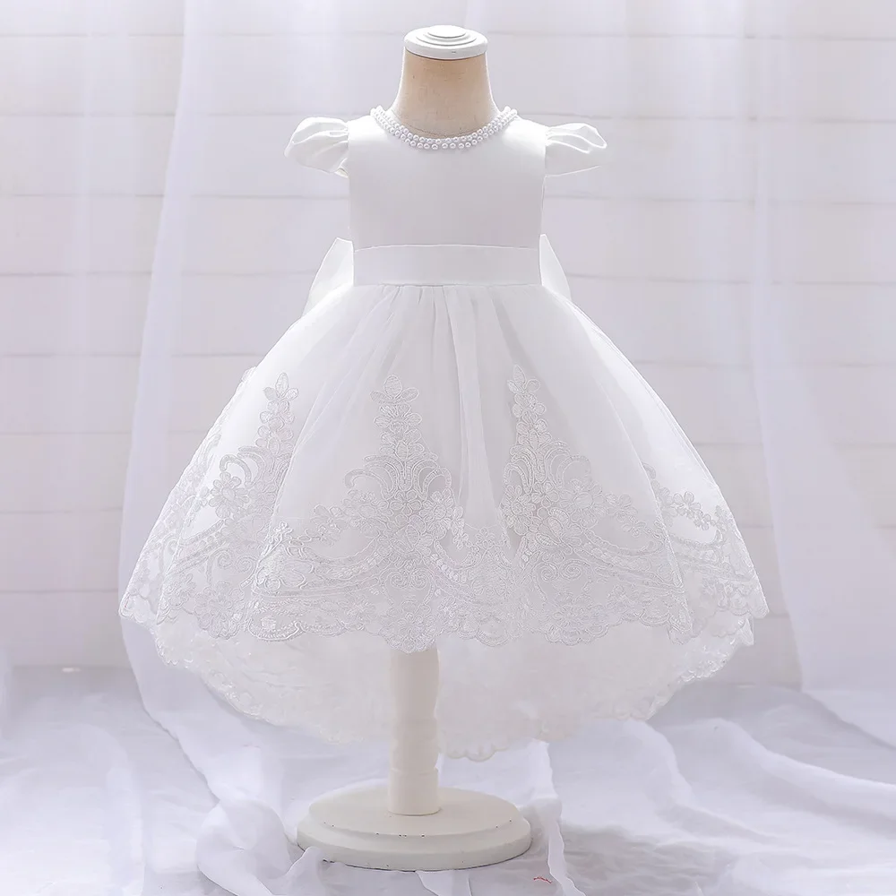 

Flower Girl Dress Forged Fabric Long Flower Girl Princess Dress Children's Piano Performance