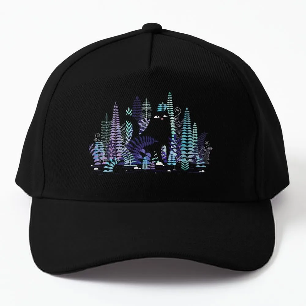 

The Ferns (Black Cat Version) Baseball Cap Rugby sun hat Bobble Hat black Women'S Beach Outlet 2023 Men'S