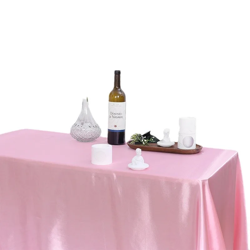 145*260 cm table skirt plastic party table cover suitable for happy birthday party wedding holiday indoor outdoor decoration