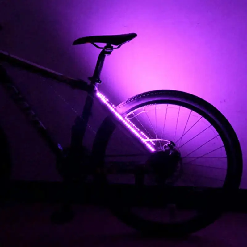 Bike Frame Lights LED Bicycle Lights For Night Riding With Battery Box
