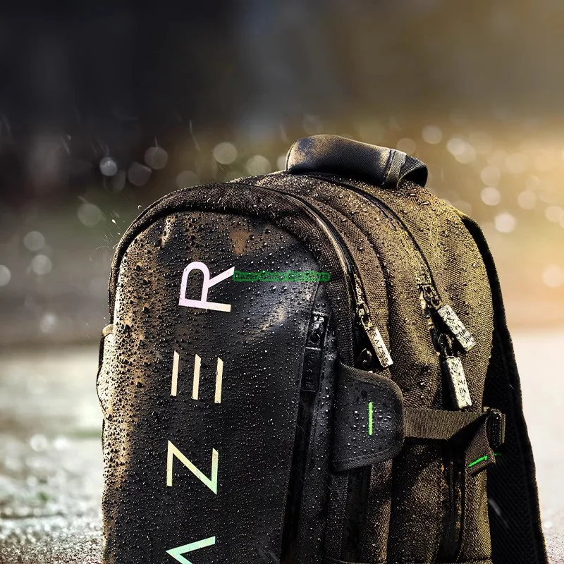 오리지널 Razer Rogue 16 17인치 백팩 V3 노트북 백팩 여행 가방 - TPU 패딩 스크래치 방지 내부 - 찢어짐 및 방수
