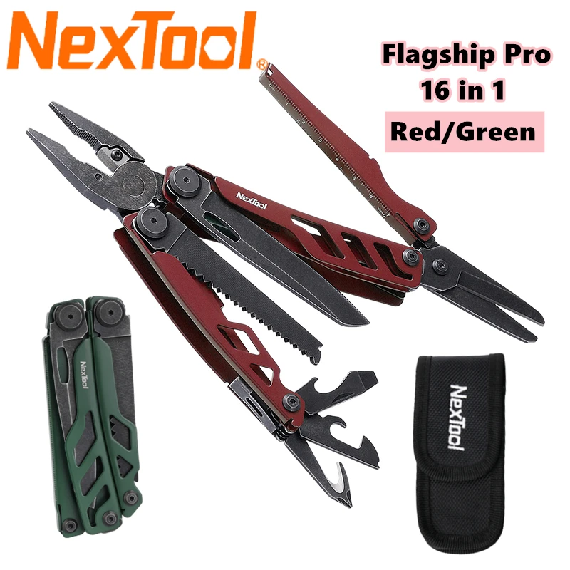 

NexTool New Flagship Pro 16 in 1 Multi tool Pliers Folding Knife Tactical Pocket Camping Survival knives Multitool Tools Plier