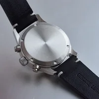 Milifortic Classic 3 Sub-dial Chronograph Watch 10ATM Leather Sapphire Luminous Stainless Calendar Dress Men Quartz Wristwatches - Image 5