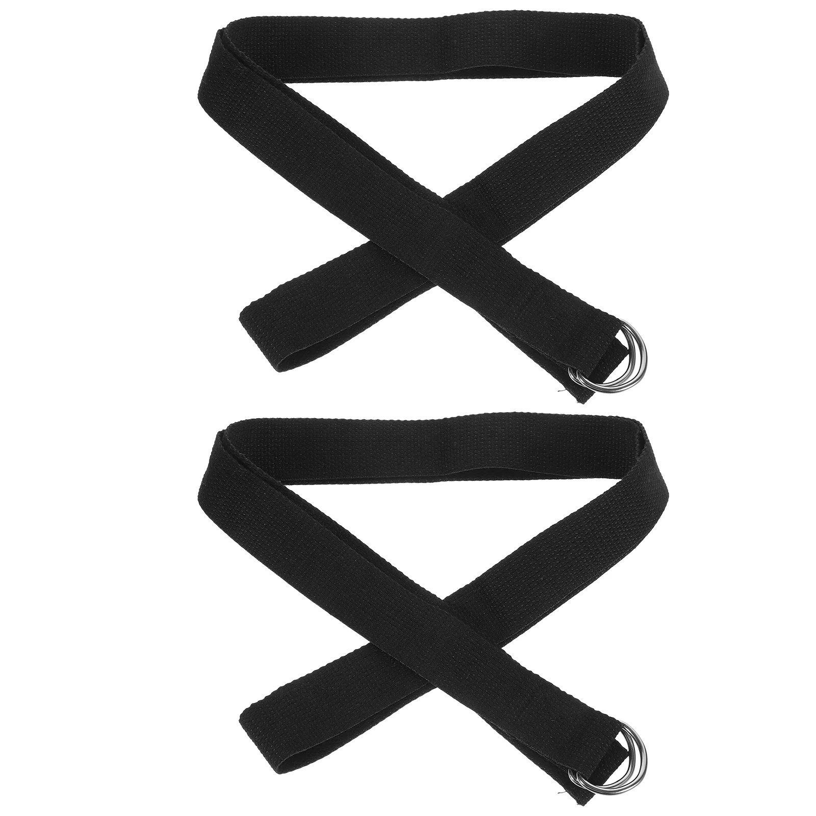 

2pcs Professional Yoga Strap Daily Use Exercise Band Reusable Stretching Strap Yoga Accessory
