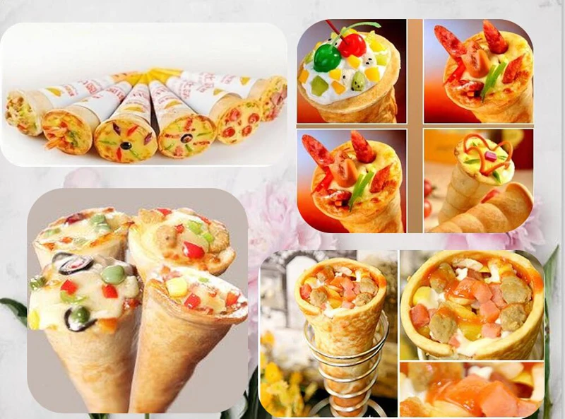 Description Picture 3 of item110V 220V  Pizza Cone Machine Cone Pizza Oven Commercial Pizza Cone Maker Machine