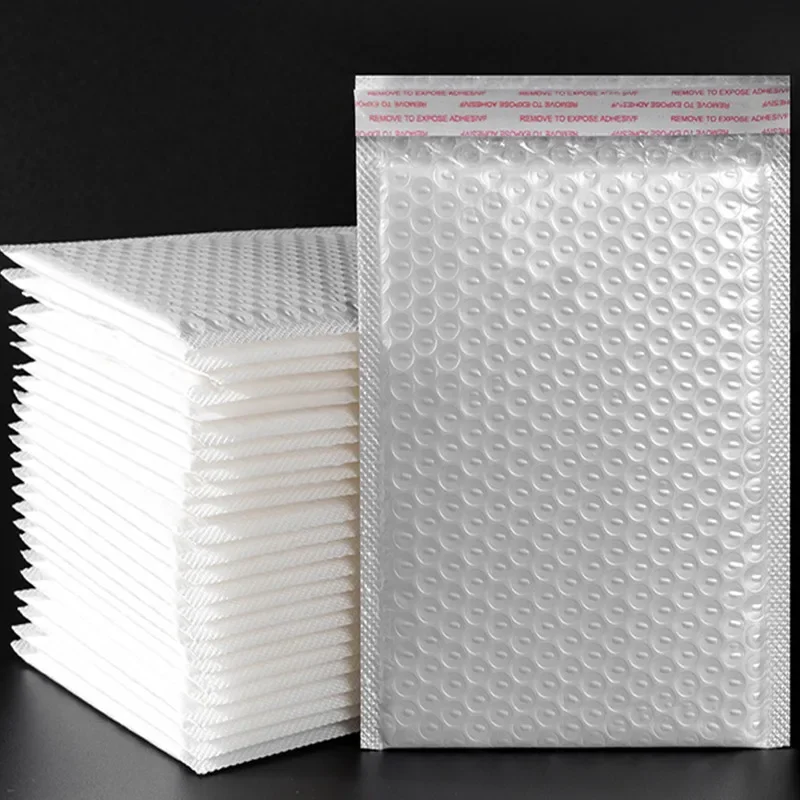 100 Sacs à Bulles Autocollants - Format 20 X 30 Cm - Protection Choc Pour Envoi Colis - Transparents Et Résistants
