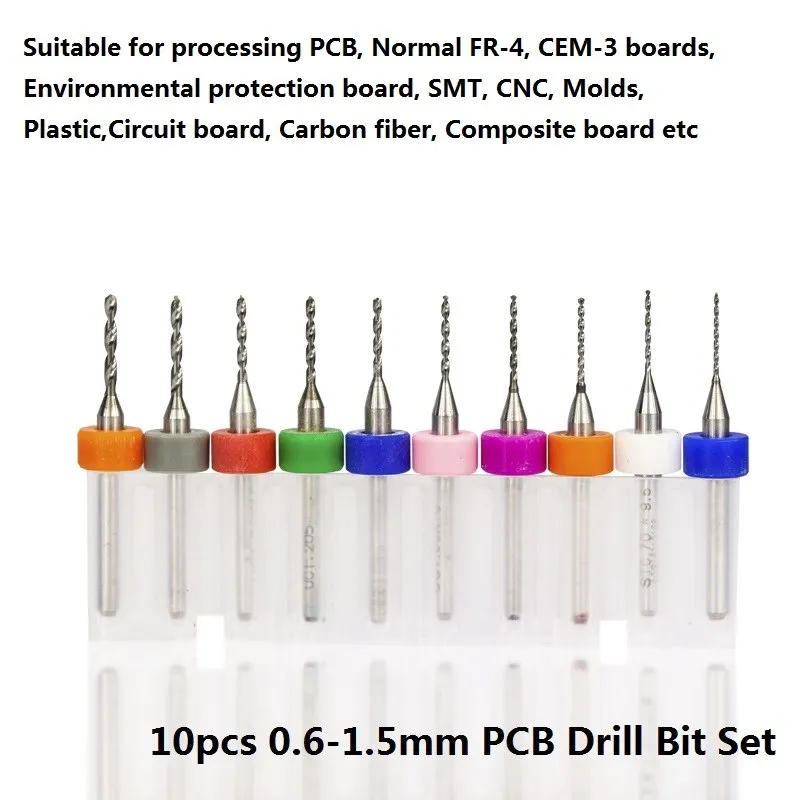 AnnonceMini Forets PCB 0.1-1.0mm - En Stock, Livraison Rapide