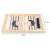 Table Hockey Game Toys Table Fast Sling Puck Super Winner Sling Battle Desktop Game Hockey Board Game Interactive Chess Toys 6