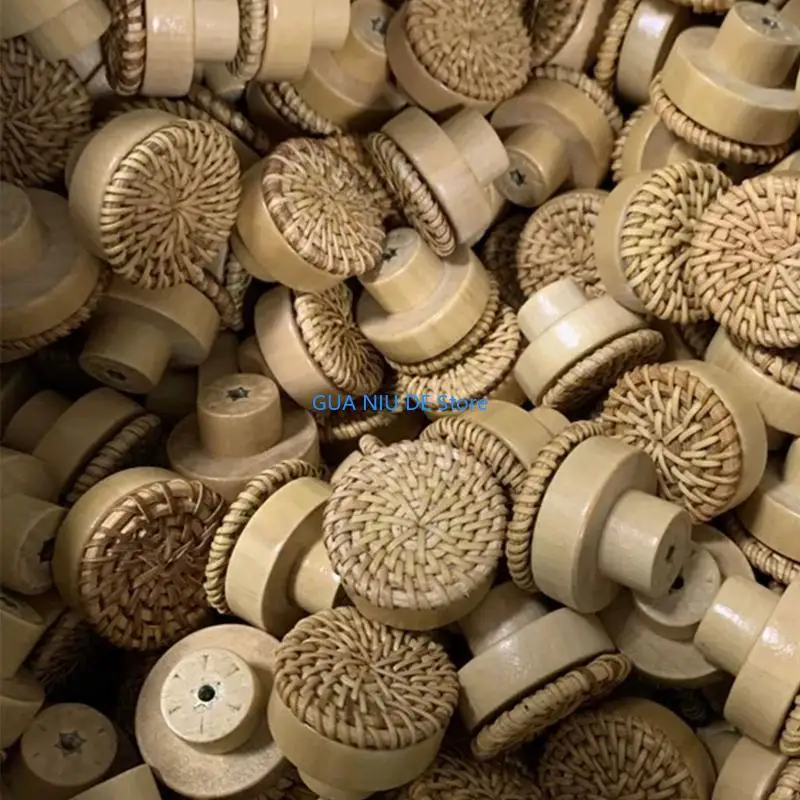 %E3%80%90Quality%E3%80%91%20B2QC%2010%20Pcs%20Cabinet%20Knobs%20Wooden%20Rattan%20Drawer%20Pulls%20Boho%20Furniture%20Decor%20Handle%20for%20Cupboard%20Wardrobe%20Smooth%20Surface%20-%20Image%205
