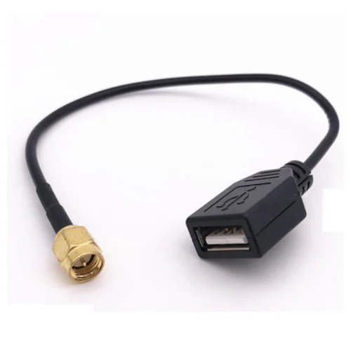Bnc Sma Macho e Fêmea para Cabo de Dados do Computador Conector Fêmea Usb Low Loss Extension Cord Rg174 - Imagem 5