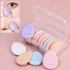 10Pcs Mini Finger Puff Foundation Small Air Cushion Powder Sponge Face Concealer BB Cream Cosmetic Applicator Makeup Tools 1