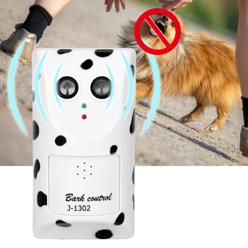 Dog Ultrasonic Anti Barking Device Bark Stop Trainer For Dogs Repeller