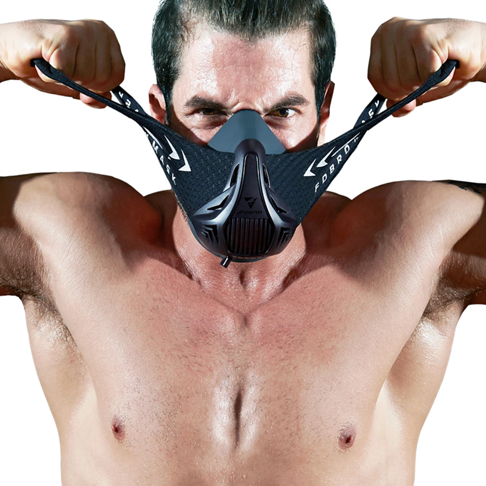 Training Running Simple Package Mask Pro Fitness Gym Workout Cycling Elevation High Altitude Training Conditioning Sport Mask
