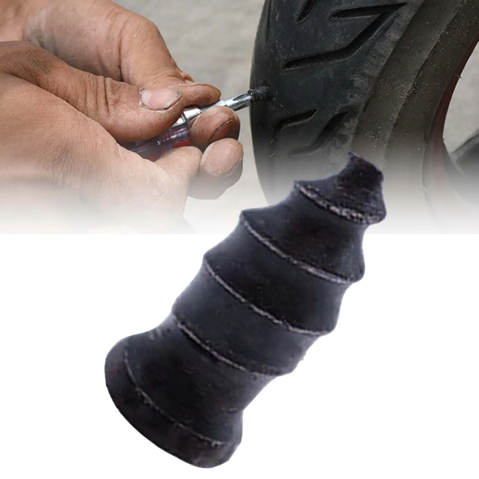 Universal Tubeless Gummi Nägel Vakuum Reifen Reparatur Nagel Kit für Auto  Motorrad Bike Vakuum Rad Reifen Reparatur Werkzeug - AliExpress