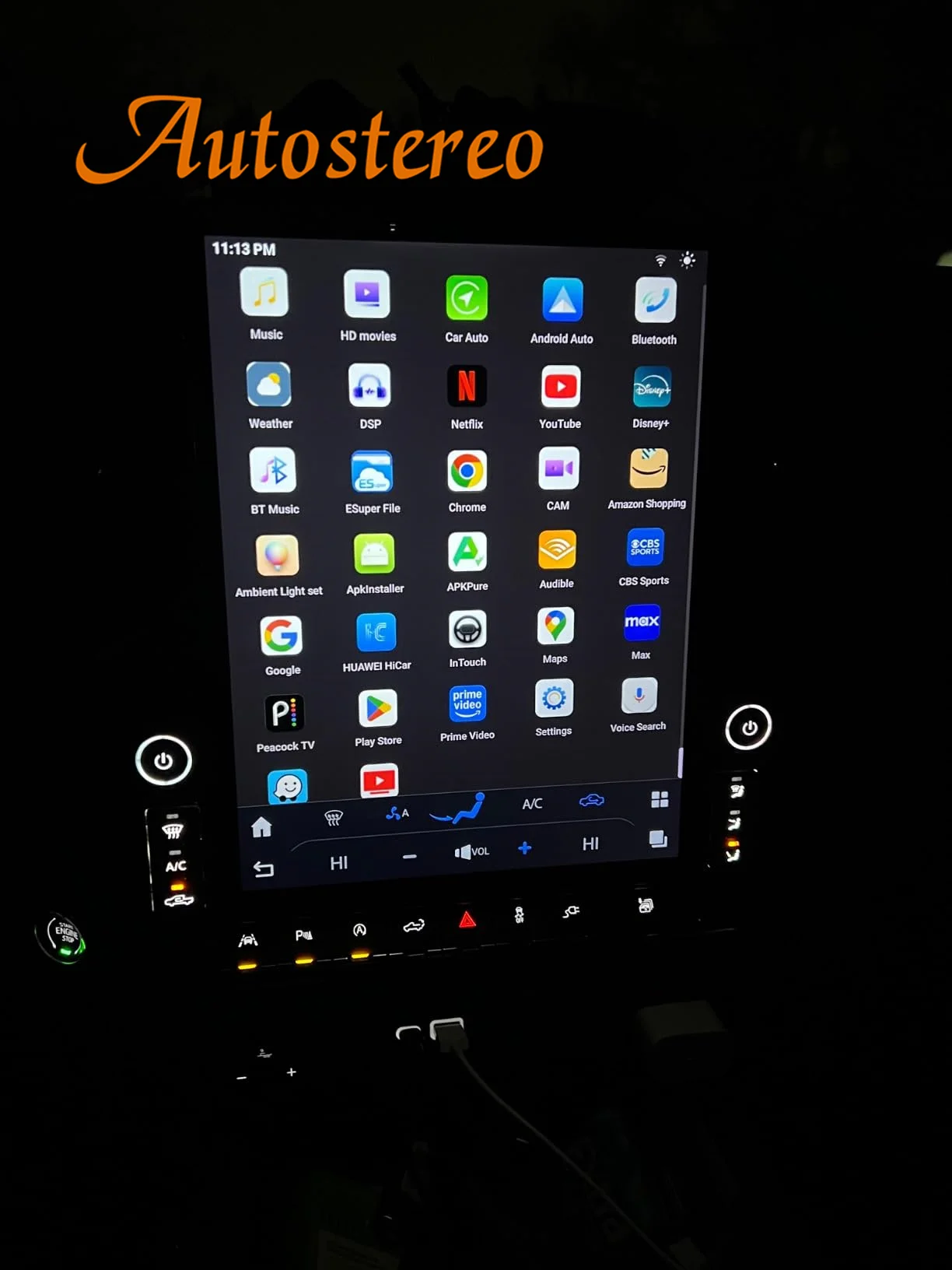 15.6 Android 13 Car Radio for GMC Sierra Denali Silverado 2019 2020 2021 2022 20