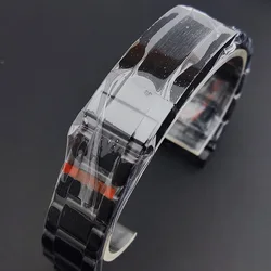 Elegant 40.5mm Stainless Steel GMT Watch Case with Chapter Ring - Waterproof and Available in Silvery, Black, Rose Gold, and Gold for No calendar window (No.70)