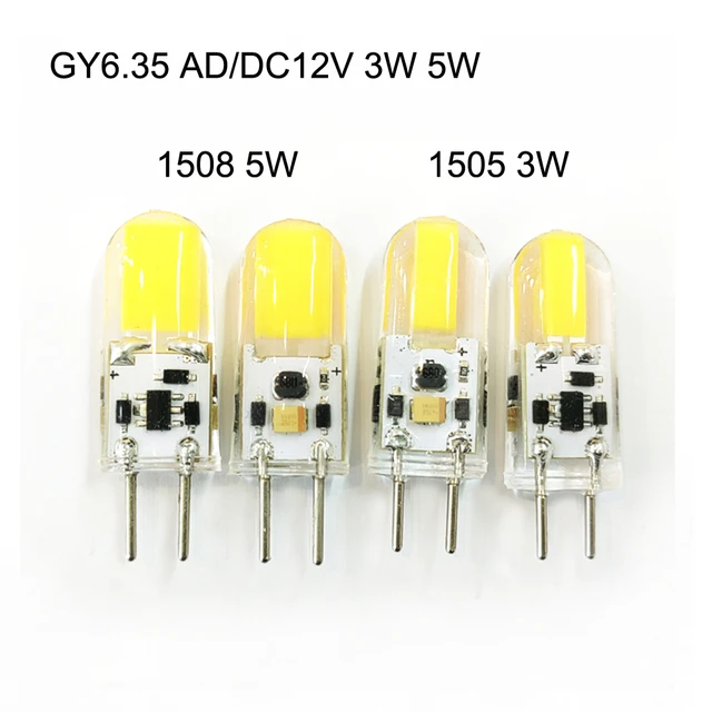 Gy6.35 Led Replacement Halogen Bulb | Silicone Spotlight Bulb | Gy6.35 Led 12v Smd5050 - Led Bulbs Tubes - Aliexpress