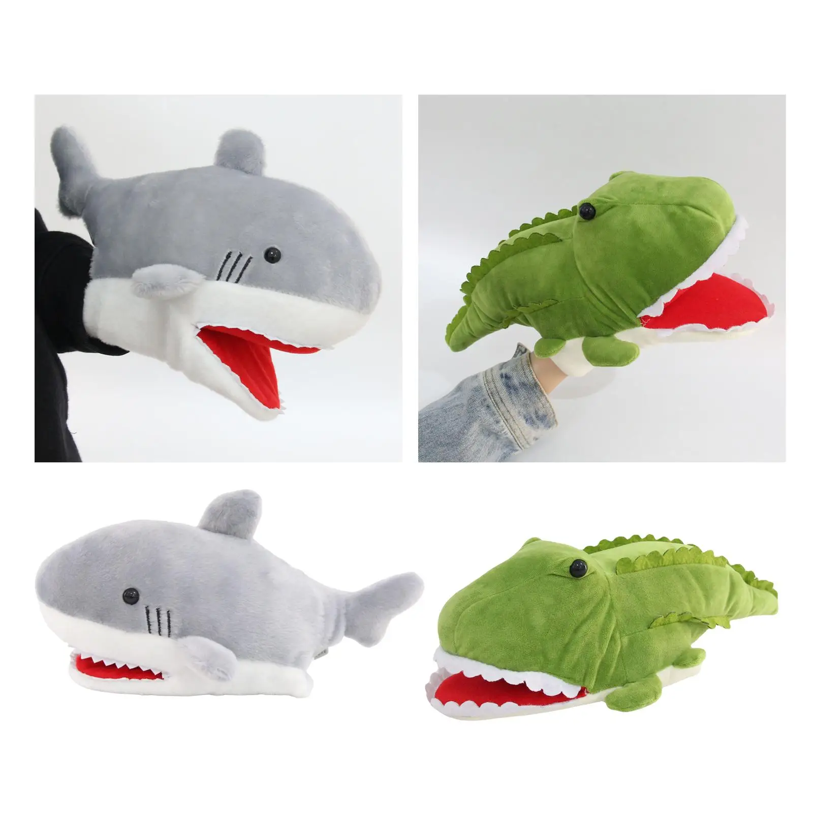 Soft Hand Puppet Developing Intelligence Kids Gifts Role Play for Teaching