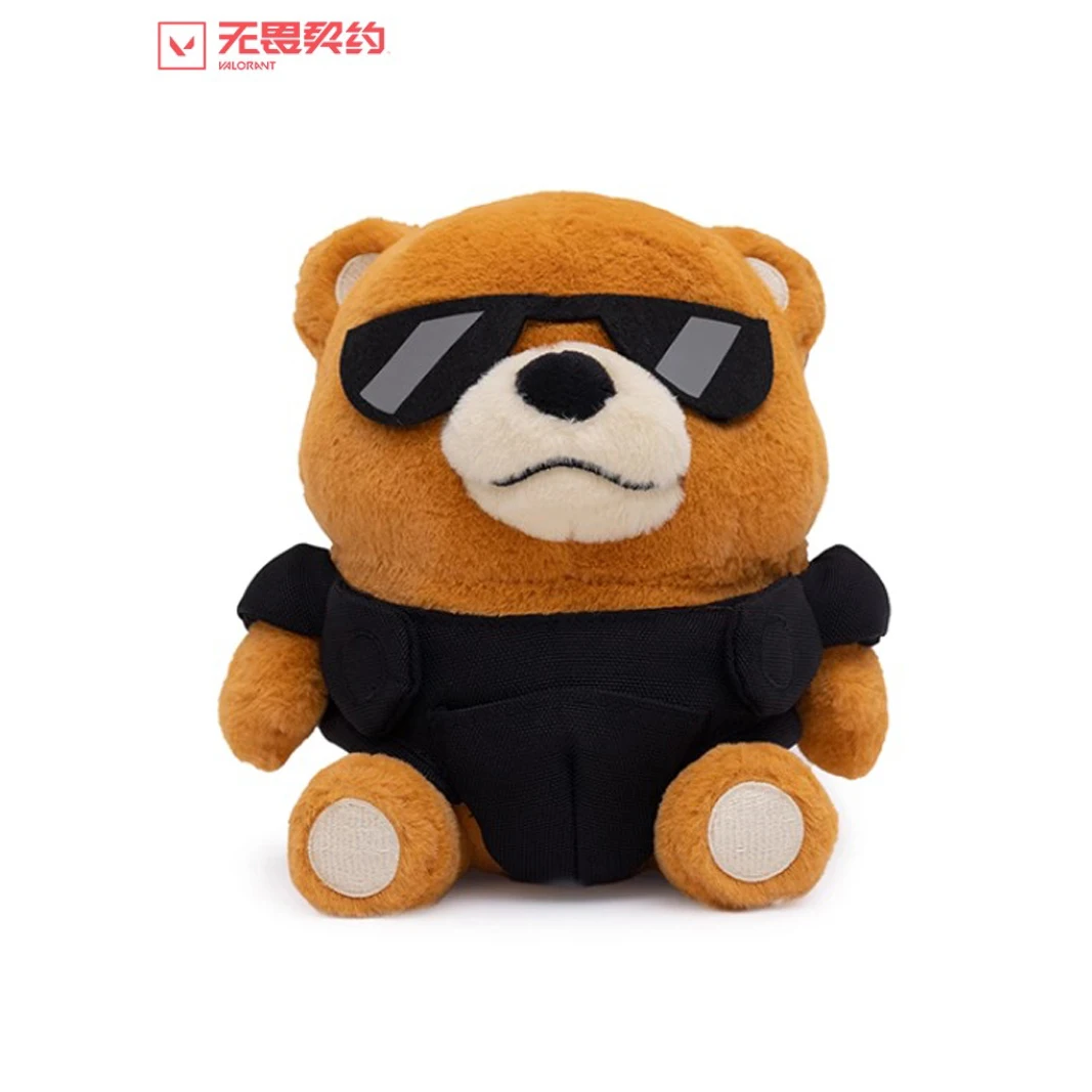 

VALORANT Official Version Tactical Bear 19CM Super Cute Cartoon Plush Toy Plush Doll Game Anime Plush Toys Gifts for Kids