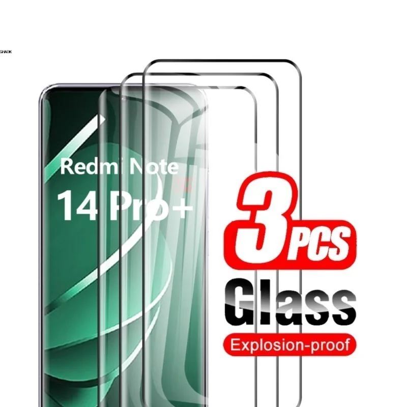 3-Pack HD Tempered Glass Screen Protector Set