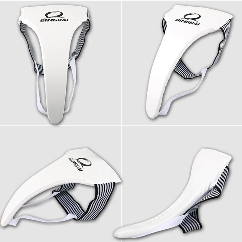 Taekwondo Groin Guard Protector Men Women Children Crotch Protector Kiching Boxing Karate High Quality support groin protector