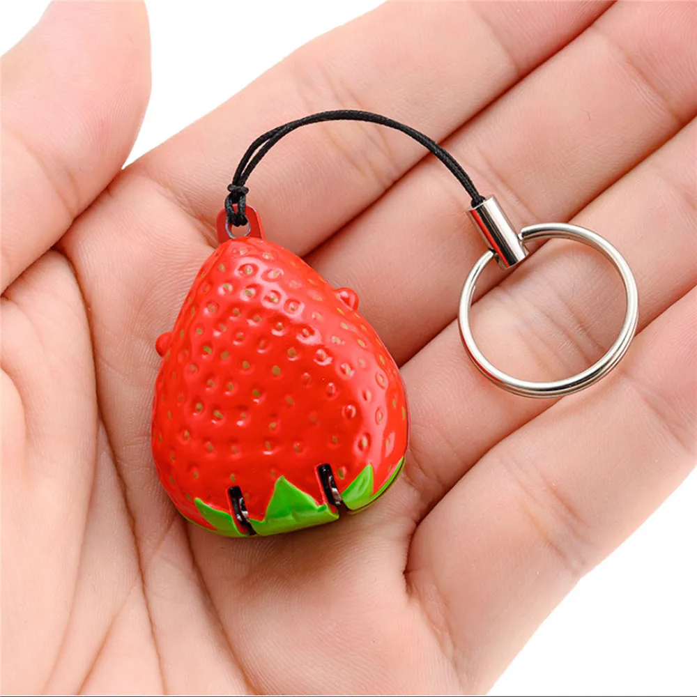 Nail Clippers Fruits Strawberries Nail Clippers Folding Nail Clippers High End Nail Clippers Portable Manicure Tools Key Fob 5