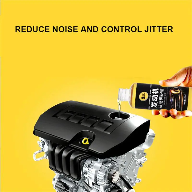 Engine Repair Additive 100ml Engine Anti-wear Repair Agent Fuel Efficient Engine Internal Cleaning Agent Remove Sludge Lubricant