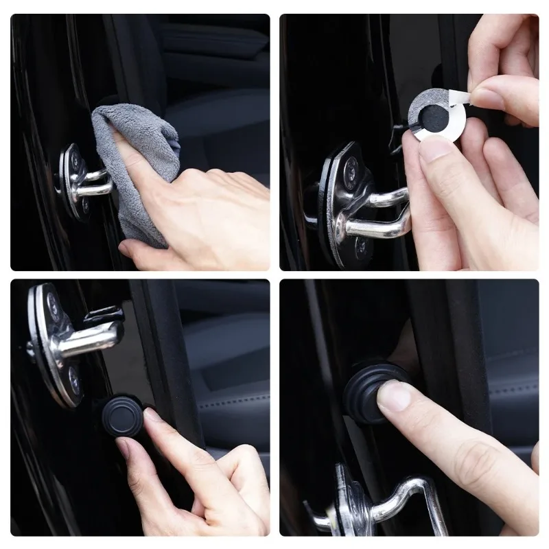 Car Door Shock Absorber Pads Anti-collision Gasket