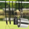1-10 Pcs Bungee Cord with Hooks 10/15/25cm High Elasticity Expander with Hooks Rubber Tensioner with Hooks for Camping Tarpaulin 3