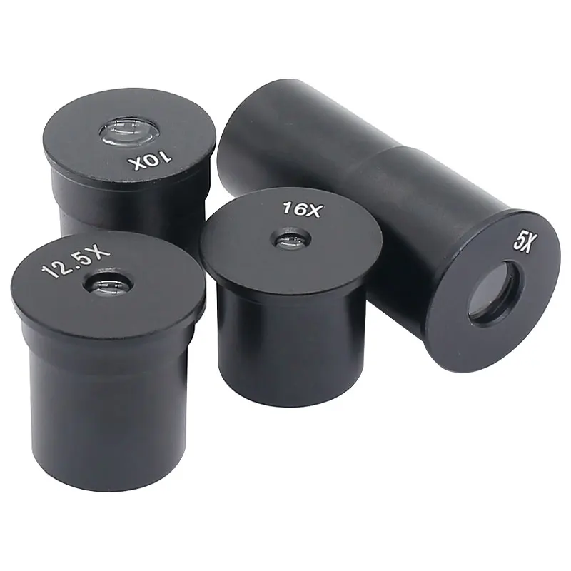 1PC 5X / 10X / 12.5X 16X Optical Eyepiece Lens 23.2 mm Mounting Size for XSP Series Biological Microscope,microscope eyepiece