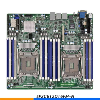 Server Motherboard For ASROCK For EP2C612D16FM-N LGA2011 C612 Support E5-2600 V3 V4 Fully Tested Good Quality